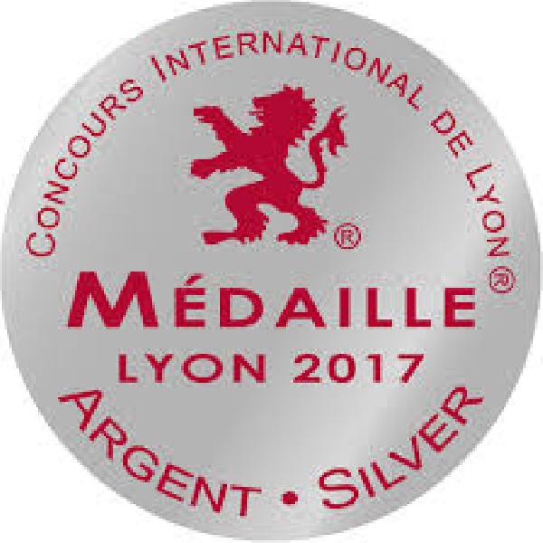 1 médaille d'argent au Concours International de Lyon 2017